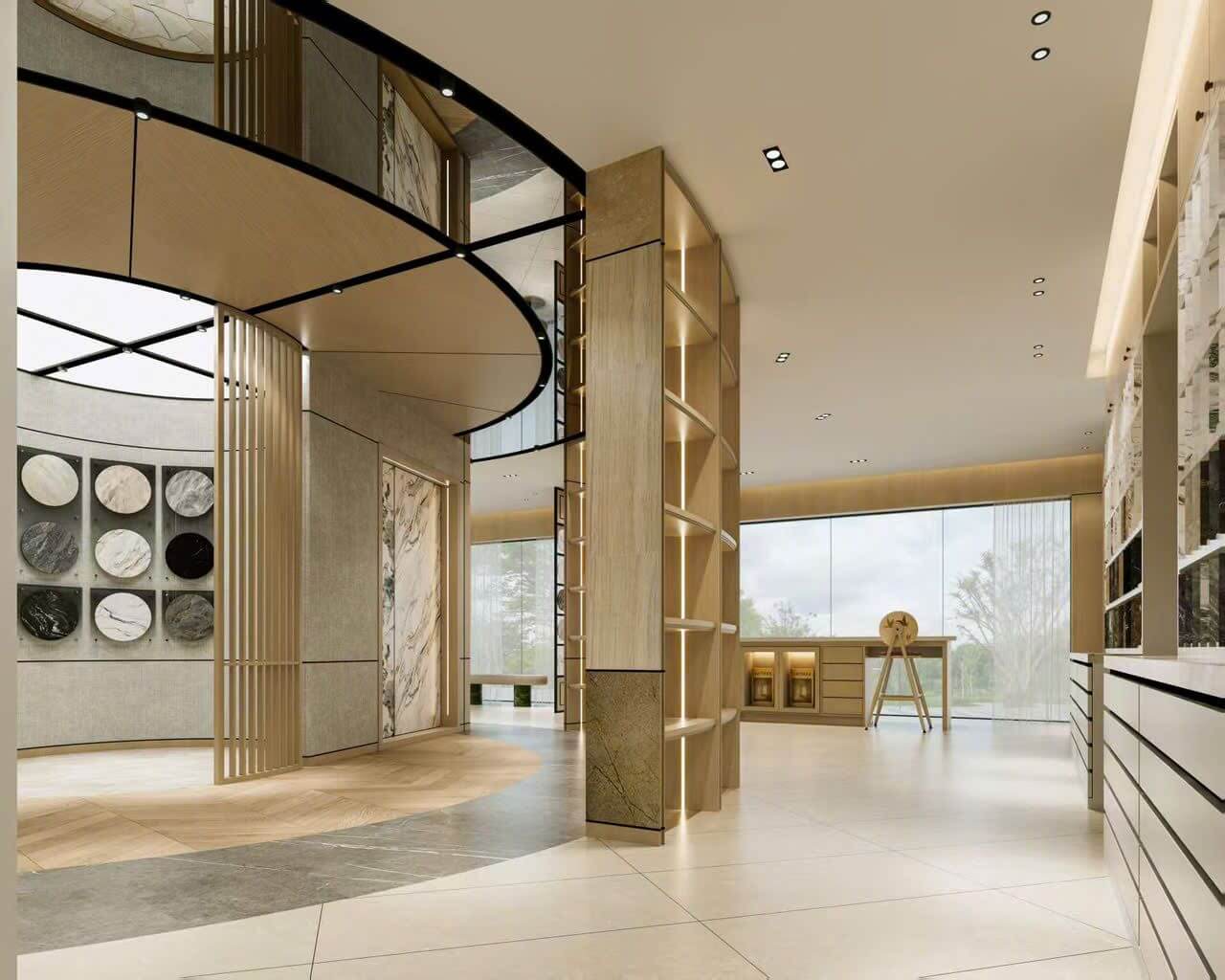 Showroom Thời Trang Cao Cấp